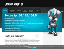 Tablet Screenshot of moje-ip.org